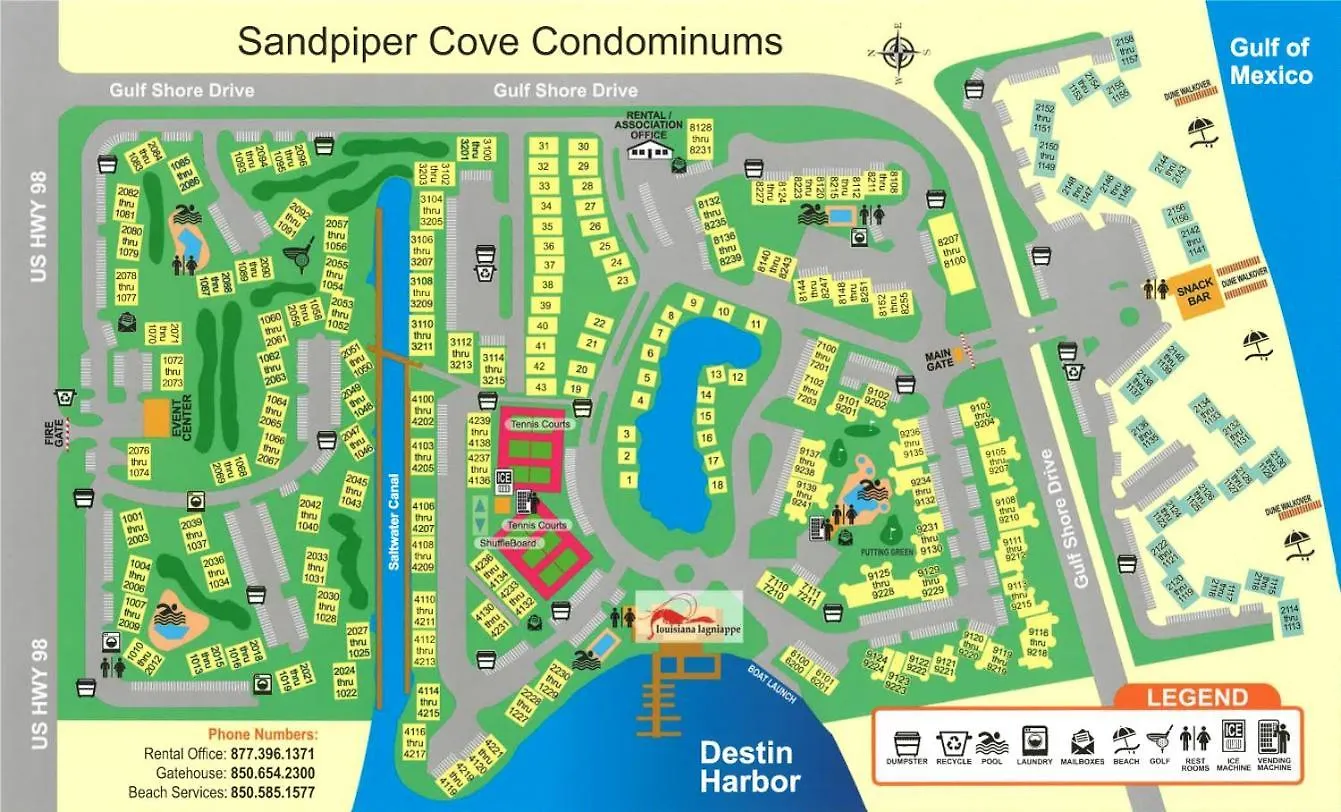 Sandpiper Cove 2084 Destin 0*,  United States